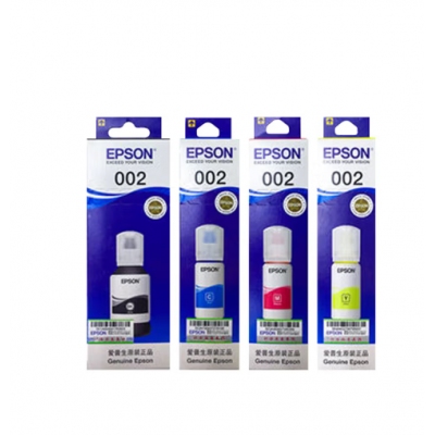 愛(ài)普生(EPSON)002系列原裝墨水套裝